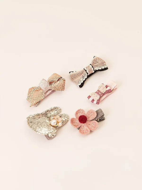 cute animal hair clips for kids-Snap Clip Set