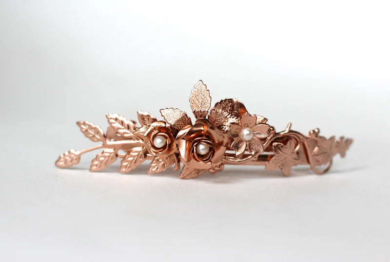 sparkling hair combs for bridal updos-Preorder * Sophia Barrette