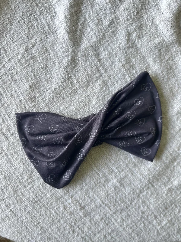 luxurious flower hair clips for brides-Wideband™ - Charcoal EKG