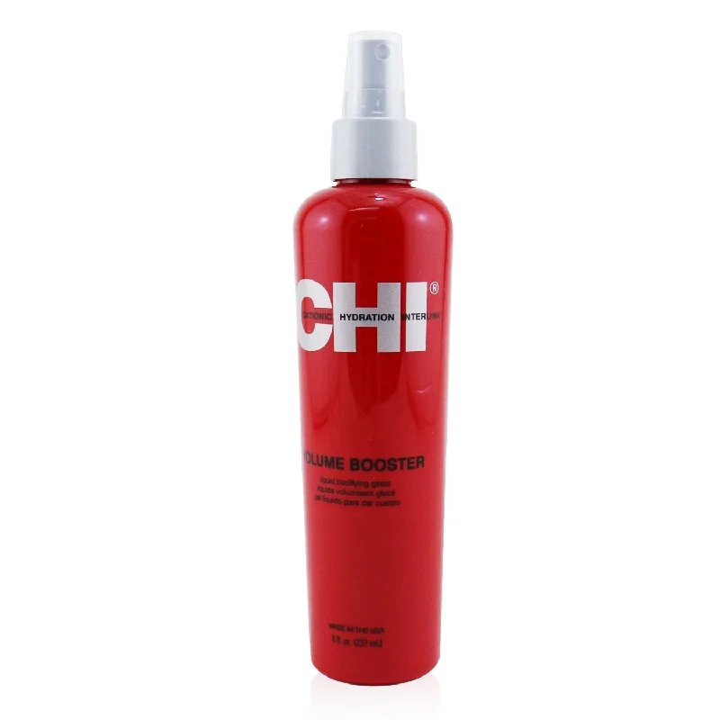 how to maintain smooth hair without product buildup -CHI Volume Booster (Liquid Bodifying Glaze)  237ml/8oz