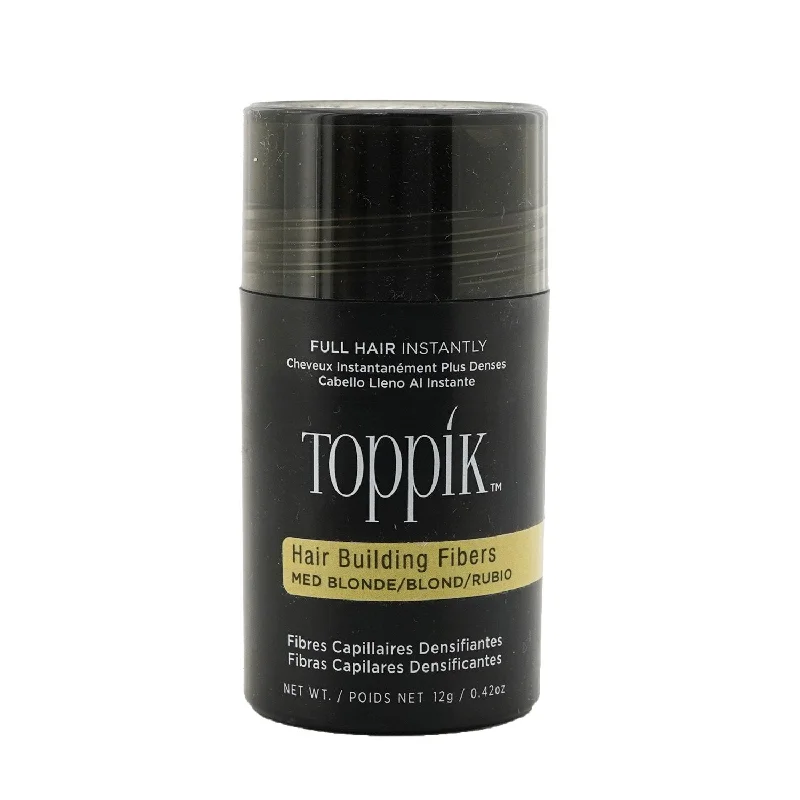 best hair care products for managing scalp oil -Toppik Hair Building Fibers - # Medium Blonde  12g/0.42oz