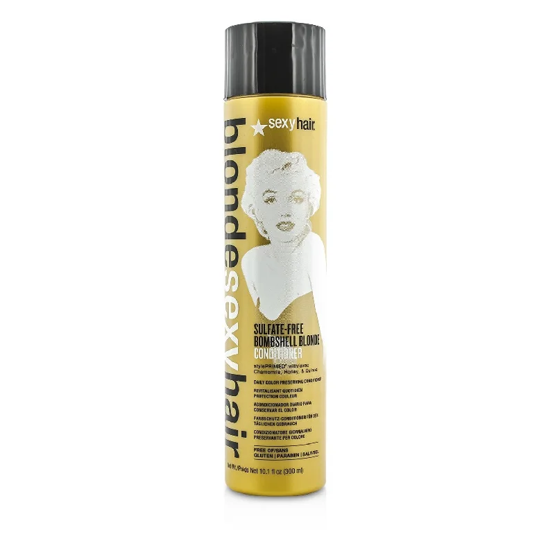 best oils for hair growth and thickness -Sexy Hair Concepts Blonde Sexy Hair Sulfate-Free Bombshell Blonde Conditioner (Daily Color Preserving)  300ml/10.1oz