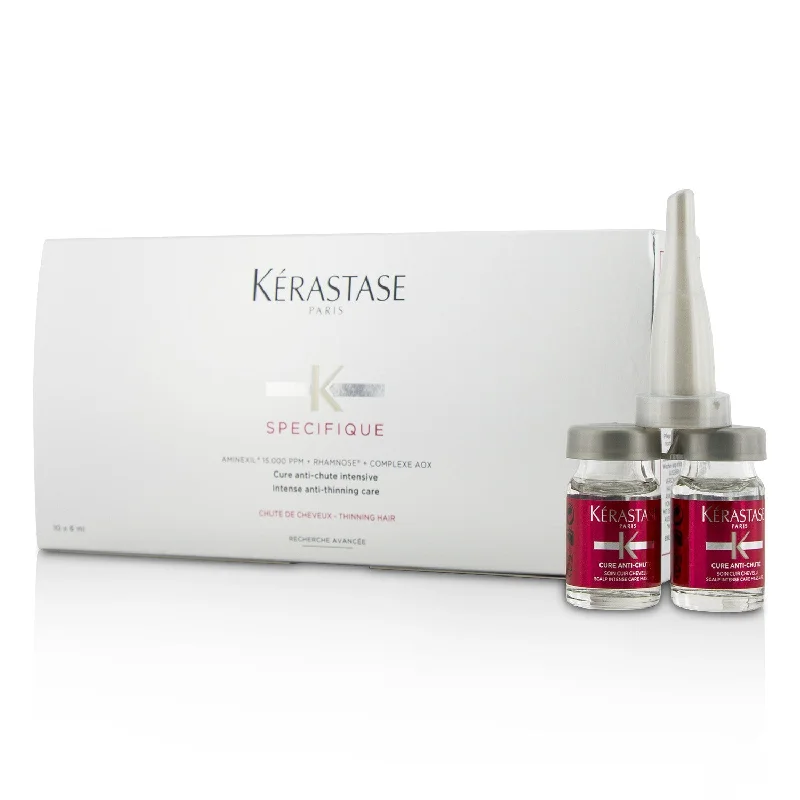 DIY hair masks for soft and shiny hair -Kerastase Specifique Intense Anti-Thinning Care (Thinning Hair)  10x6ml/0.2oz