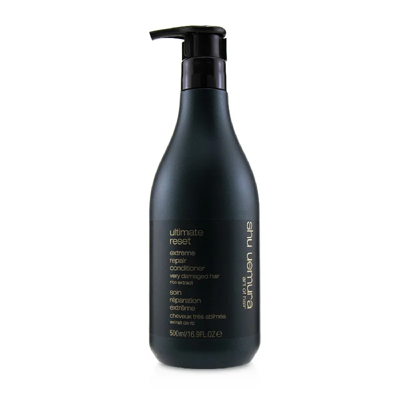 nourishing hair masks for moisturizing dry ends -Shu Uemura Ultimate Reset Extreme Repair Conditioner (Very Damaged Hair)  500ml/16.9oz