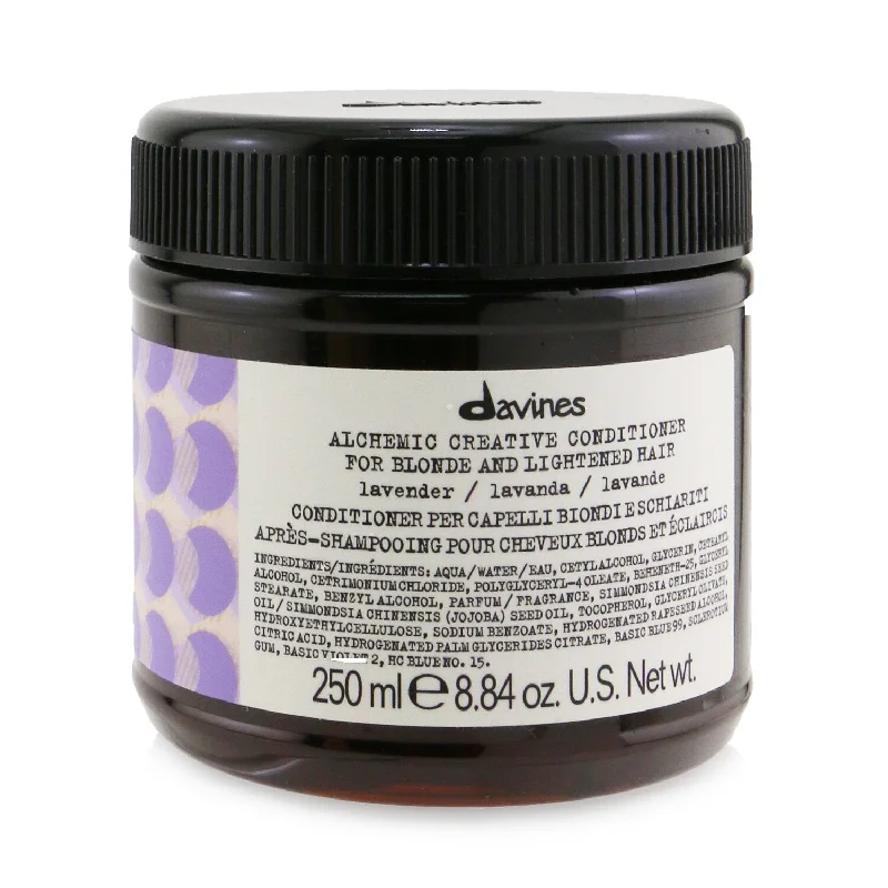 best deep conditioners for color-treated hair -Davines Alchemic Creative Conditioner - # Lavender (For Blonde and Lightened Hair)  250ml/8.84oz