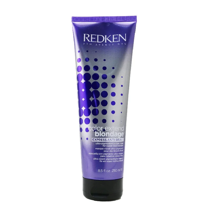 nourishing treatments for dry scalp and hair -Redken Color Extend Blondage Express Anti-Brass Ultra-Pigmented Purple Mask (For Super Cool Blondes)  250ml/8.5oz