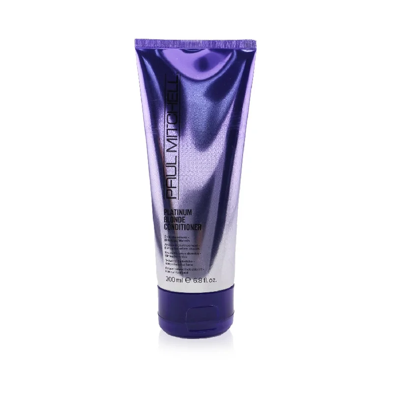 repairing products for dry, brittle hair -Paul Mitchell Platinum Blonde Conditioner (Cools Brassiness - Eliminates Warmth)  200ml/6.8oz