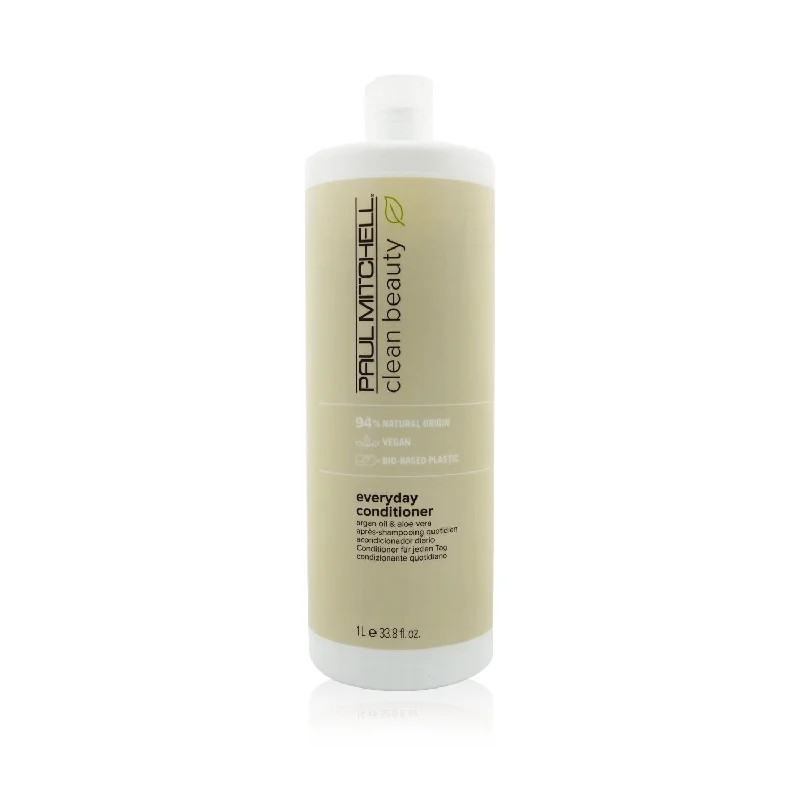 how to reduce frizz in naturally curly hair -Paul Mitchell Clean Beauty Everyday Conditioner  1000ml/33.8oz