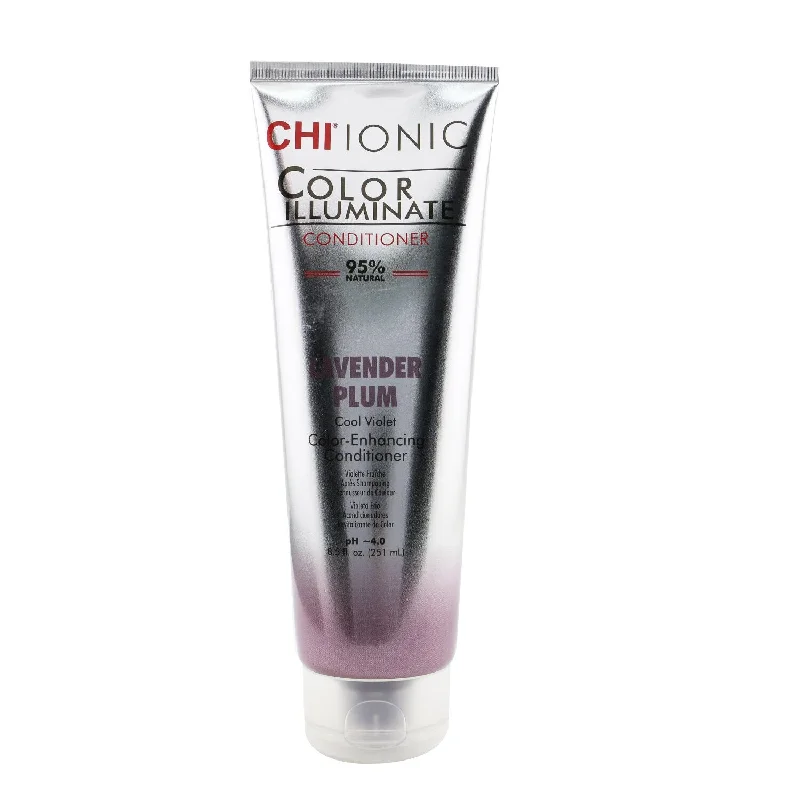 how to prevent hair from becoming dry in winter -CHI Ionic Color Illuminate Conditioner - # Lavender Plum  251ml/8.5oz