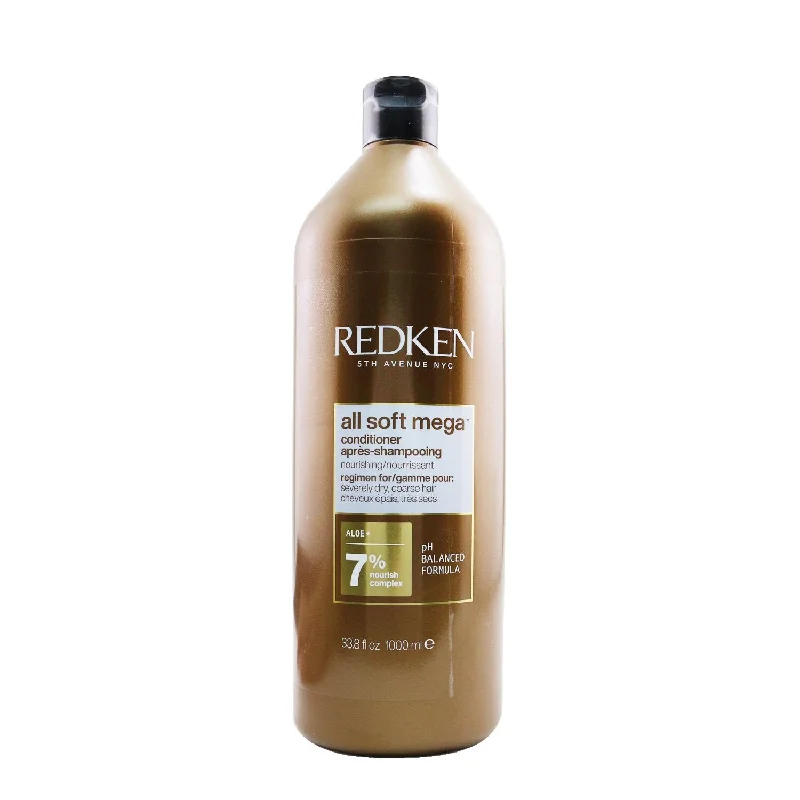 best oil for hair growth and thickness treatment -Redken All Soft Mega Conditioner (For Severely Dry/ Coarse Hair)  1000ml/33.8oz