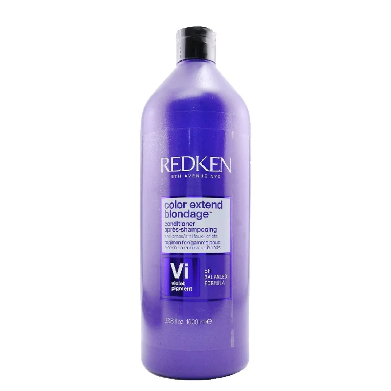 DIY hair masks for soft and shiny hair -Redken Color Extend Blondage Violet Pigment Conditioner (For Blonde Hair) (Salon Size)  1000ml/33.8oz