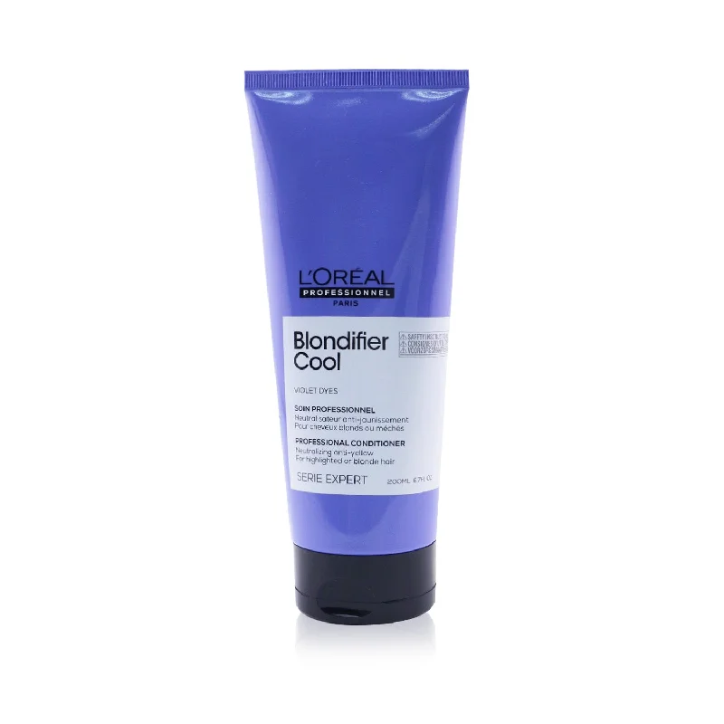 best products for treating dry, lifeless hair -L'Oreal Professionnel Serie Expert - Blondifier Cool Violet Dyes Conditioner  (For Highlighted or Blonde Hair)  200ml/6.7oz