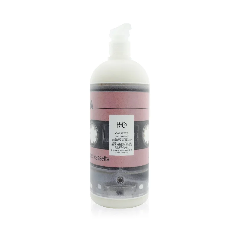 best oils for hair growth and thickness -R+Co Cassette Curl Defining Conditioner  1000ml/33.8oz