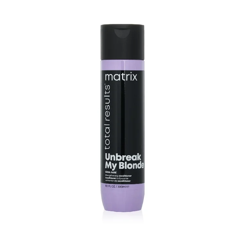 best anti-breakage shampoos for healthy hair -Matrix Total Results Unbreak My Blonde Strengthening Conditioner  300ml/10.1oz