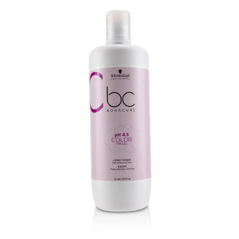 tips for achieving healthy, thick hair naturally -Schwarzkopf BC Bonacure pH 4.5 Color Freeze Conditioner - For Coloured Hair (Label Slightly Damaged)  1000ml/33.8oz