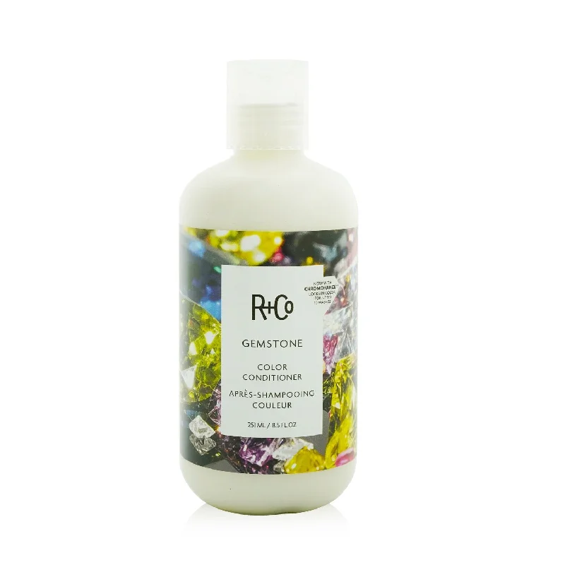 how to repair split ends without cutting hair -R+Co Gemstone Color Conditioner  251ml/8.5oz