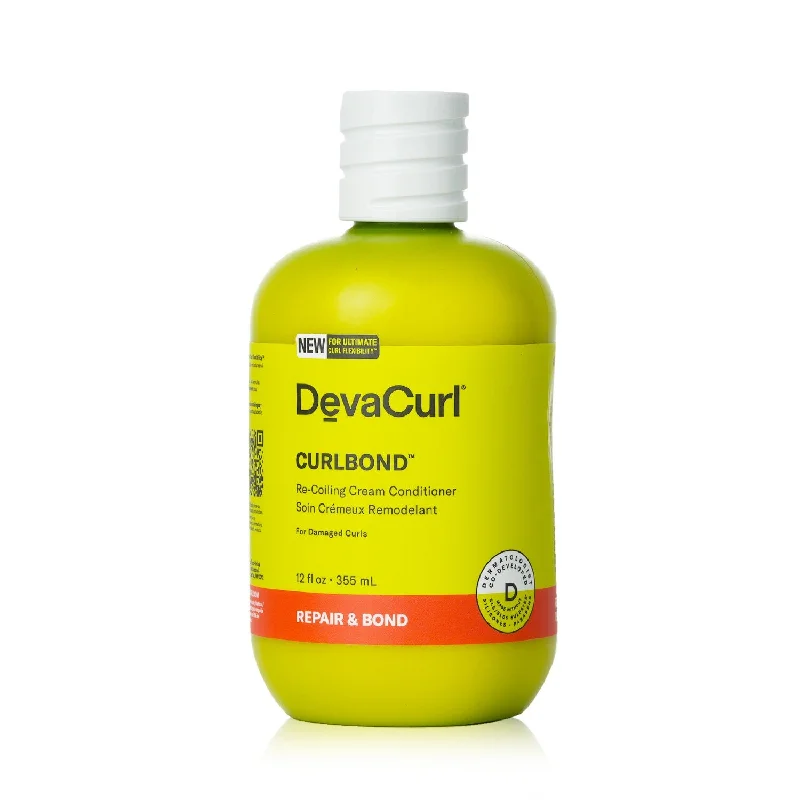 hair care tips for men with short, textured hair -DevaCurl CurlBond Re-Coiling Cream Conditioner - For Damaged Curls  355ml/12oz