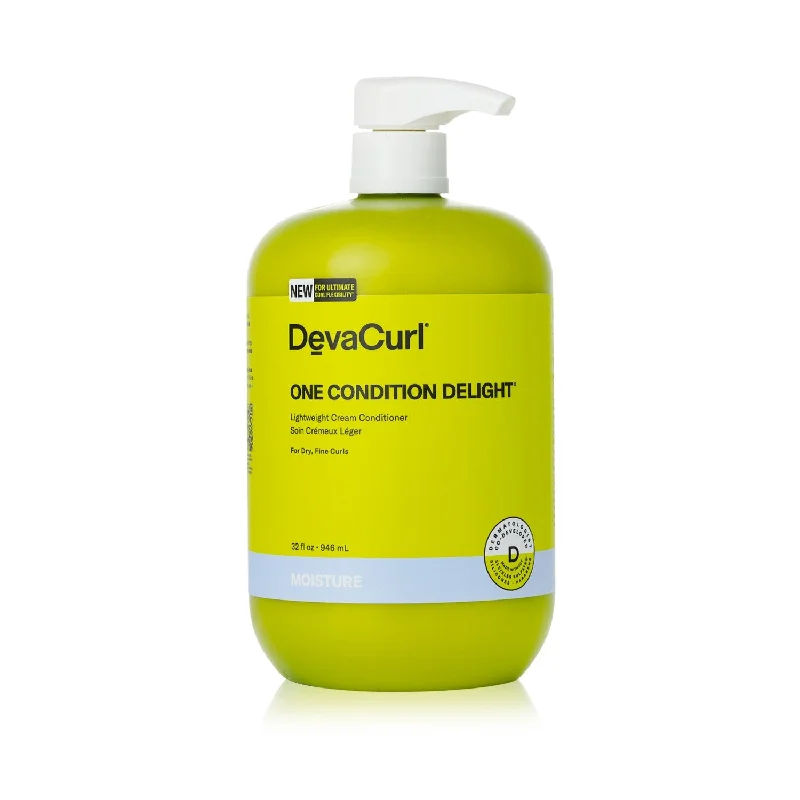 best treatments for thinning hair at the roots -DevaCurl One Condition Delight Lightweight Cream Conditioner - For Dry, Fine Curls  946ml/32oz