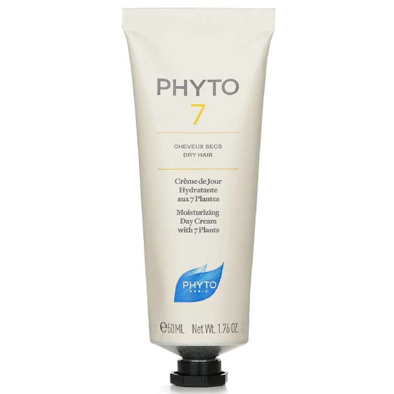 hair care tips for men with short, textured hair -Phyto Phyto 7 Moisturizing Day Cream with 7 Plants (Dry Hair) (Unbox)  50ml/1.76oz