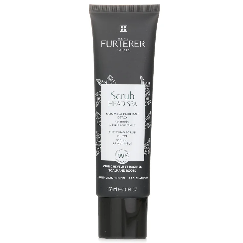 how to protect hair from environmental damage -Rene Furterer Scrub Head Spa Purifying Scrub Detox  150ml