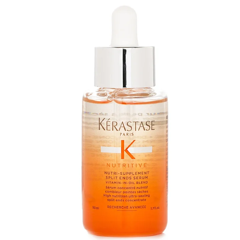 hair care routine for curly, textured hair -Kerastase Nutritive Nutri Supplement Split Ends Serum  50ml/1.7oz