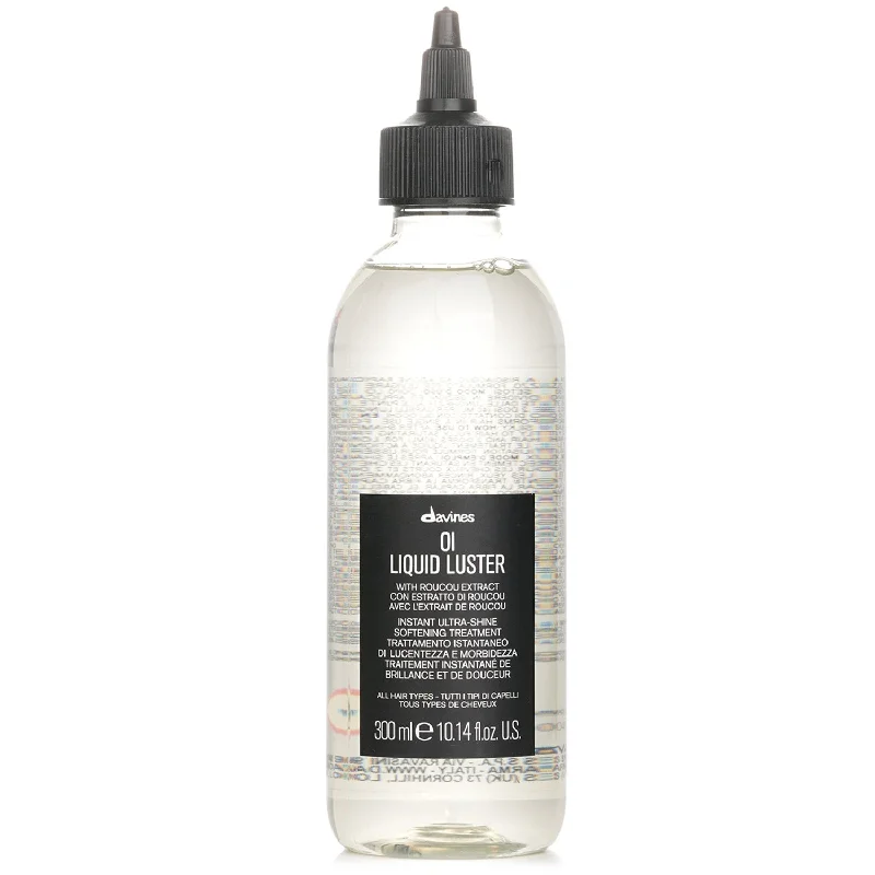 moisturizing hair masks for dry and damaged hair -Davines Oi Liquid Luster  300ml/10.14oz