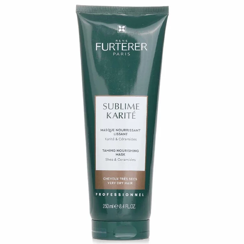 hair care routine for dry, frizzy hair prevention -Rene Furterer Sublime Karite Taming Nourishing Mask  250ml