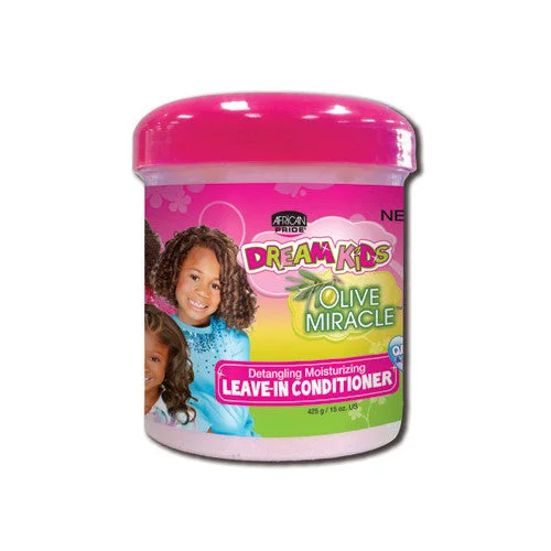 how to treat dry scalp and flaky skin -African Pride Dream Kids Olive Miracle Leave-In Conditioner