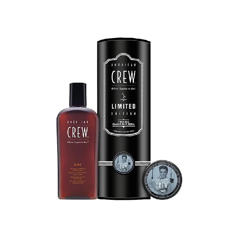 American Crew 3-In-1 250ml+ Fiber 85g