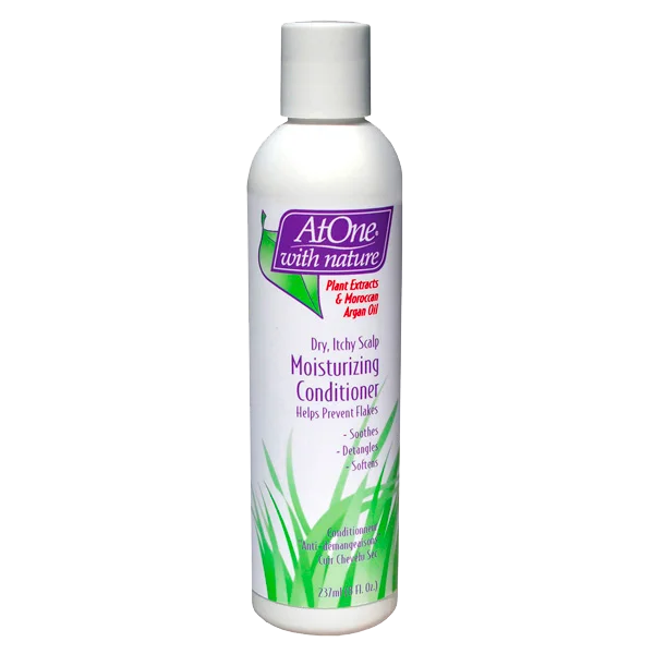 best shampoos for preventing hair thinning in women -AtOne With Nature Dry Itchy Scalp Moisturizing Conditioner