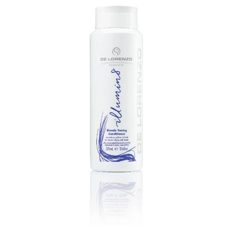 best leave-in conditioner for thick hair hydration -De Lorenzo Instant Illumin8 Blonde Toning Conditioner 375ml