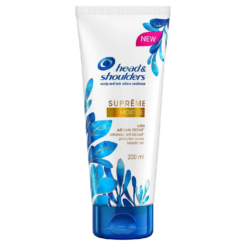 deep conditioning oils for healthy hair ends -Head & Shoulders Supreme Moisture Conditioner 200ml