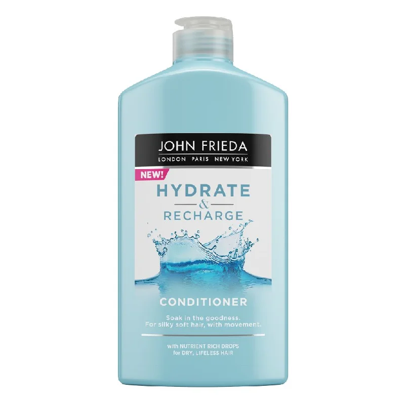 how to add volume to fine, limp hair naturally -John Frieda Hydrate & Recharge Conditioner 250ml