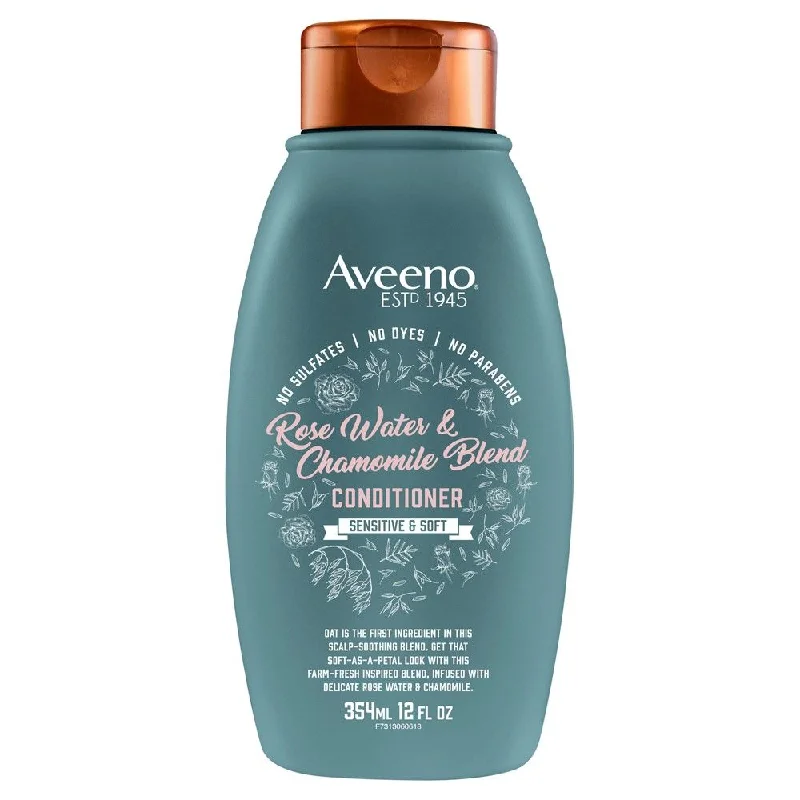 how to maintain healthy scalp during winter -Aveeno Rose Water & Chamomile Conditioner 354 ml