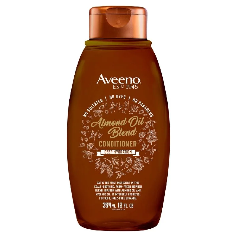 best leave-in conditioner for dry, frizzy hair -Aveeno Almond Oil Conditioner 354 ml