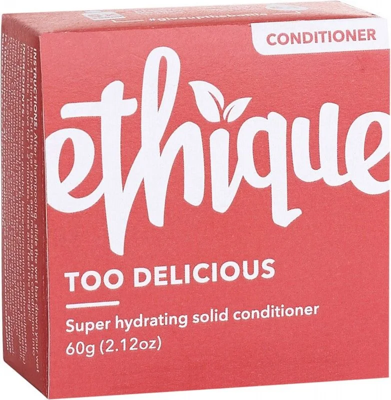 hair care routine for treating oily scalp -Ethique Solid Conditioner Bar Too Delicious Super Hydrating 60g