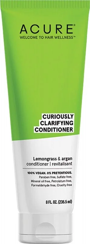 best hair oils for deep hydration and repair -ACURE Curiously Clarifying Conditioner Lemongrass 236.5ml