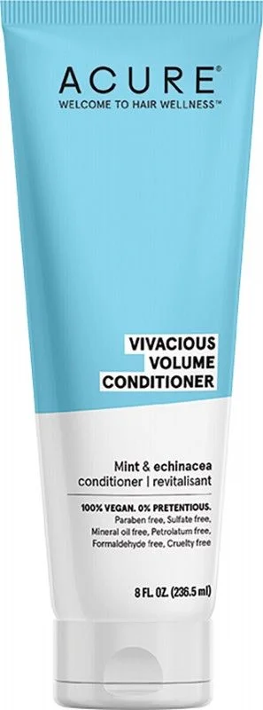 how to protect hair from chlorine damage at pool -ACURE Vivacious Volume Conditioner Mint 236.5ml