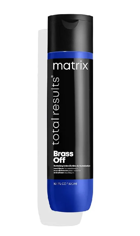 hair care tips for oily hair and dry ends -Matrix Total Results Brass Off Conditioner 300ml