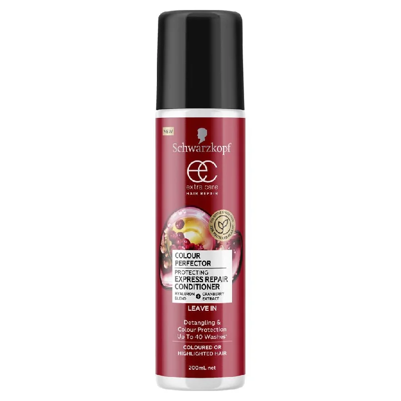 best oil for hair growth and thickness treatment -Schwarzkopf Extra Care Colour Perfector Express Leave in Conditioner 200ml