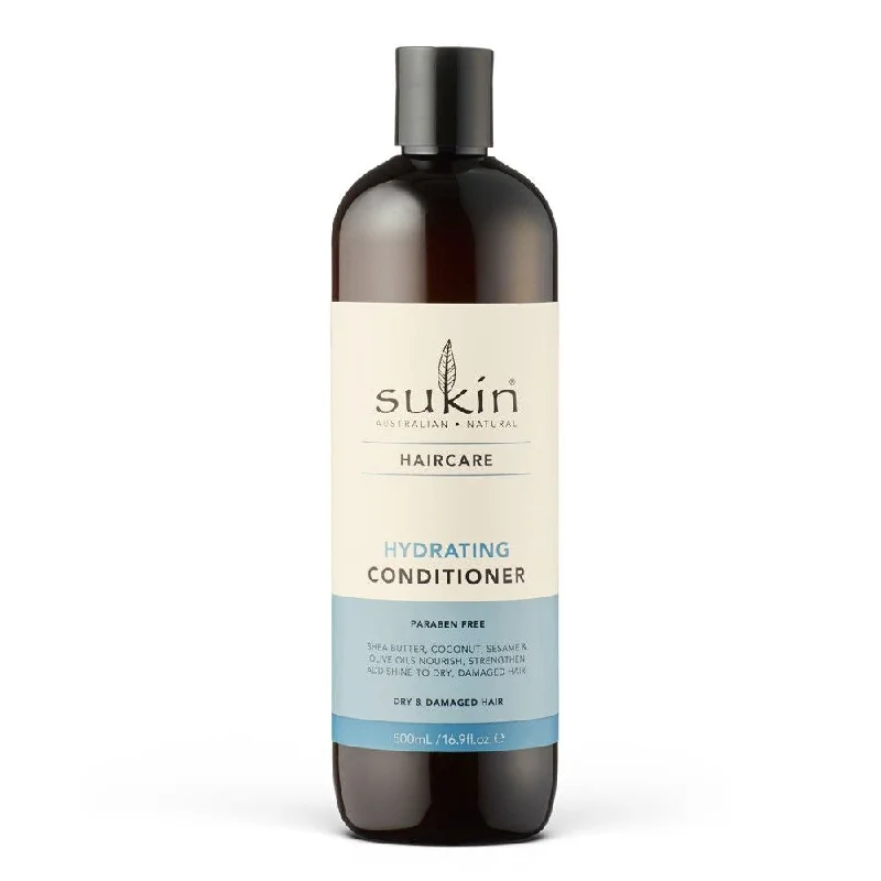 how to treat hair thinning with essential oils -Sukin Hydrating Conditioner 500ml