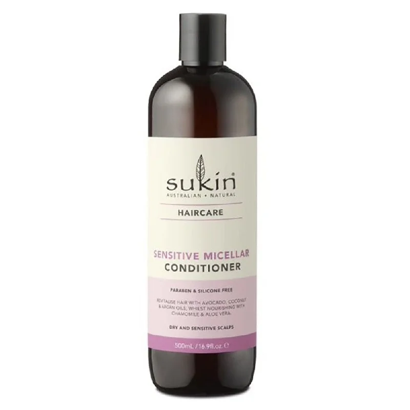 how to stop hair from breaking during brushing -Sukin Sensitive Micellar Conditioner 500ml