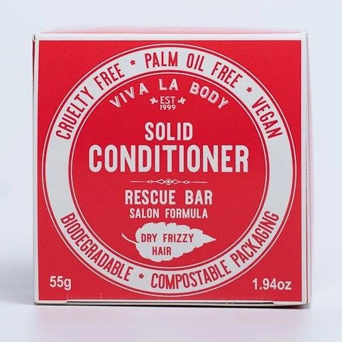 best treatments for thinning hair at the roots -Viva La Body Rescue Bar Solid Conditioner Salon Formula 55g Bar