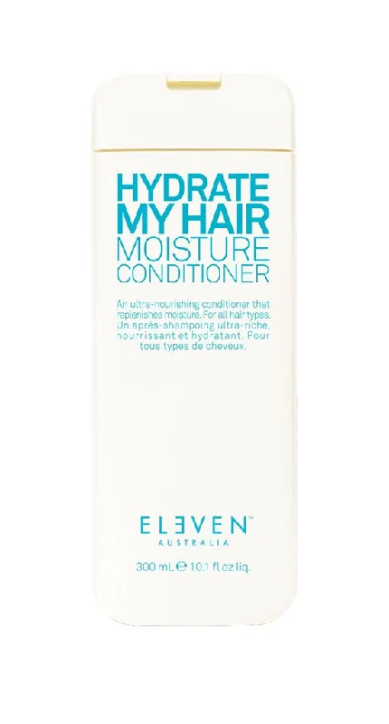 tips for achieving healthy, thick hair naturally -ELEVEN Australia Hydrate My Hair Moisture Conditioner 300ml