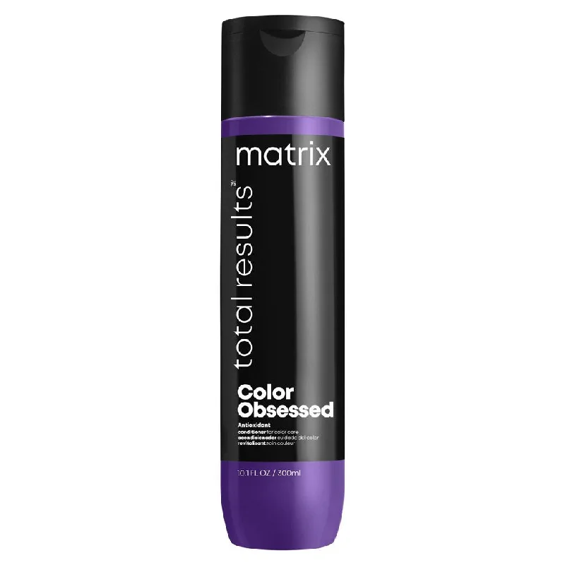 moisturizing hair masks for dry and damaged hair -Matrix Total Results Color Obsessed Conditioner 300ml