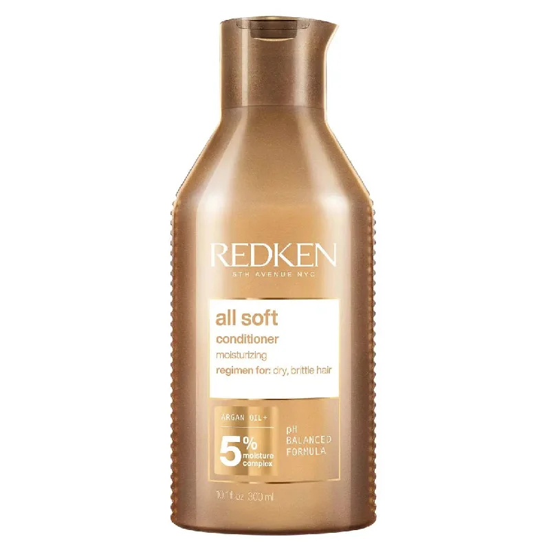 nourishing hair masks for moisturizing dry ends -Redken All Soft Conditioner 300ml