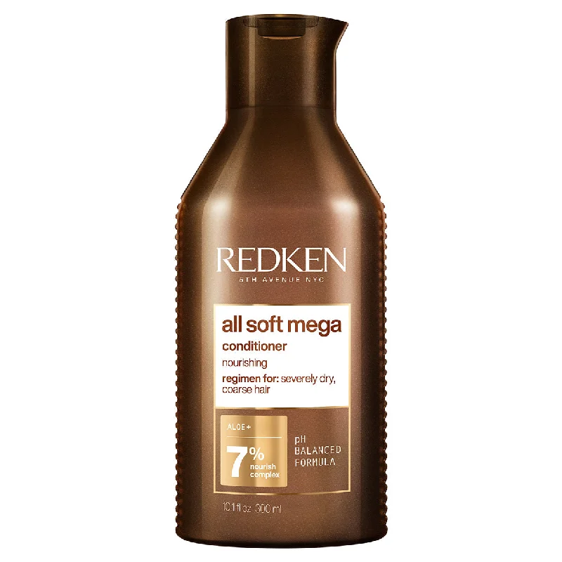 how to hydrate dry ends without oiling hair -Redken All Soft Mega Conditioner 300ml