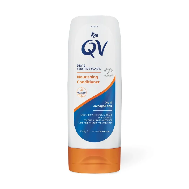 how to hydrate dry, coarse hair without oils -QV Nourishing Conditioner 250g