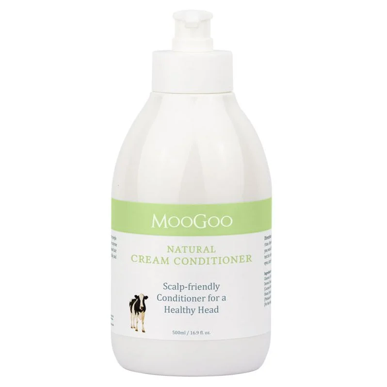 tips for managing hair breakage during washing -MooGoo Cream Conditioner 500ml