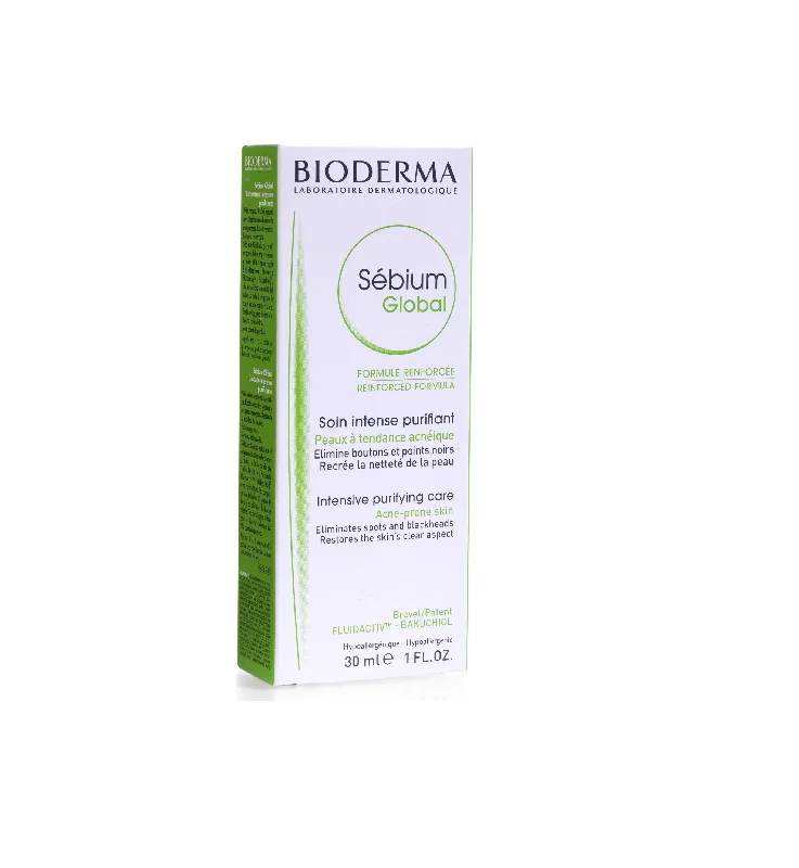 Bioderma Sebium Global Intense Purifying Cream Combination Acne-Prone Skin, 30ML